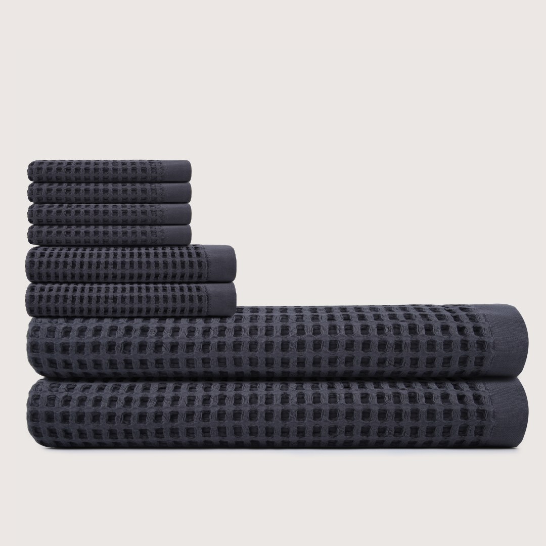 Cotton Waffle Bath Bundle